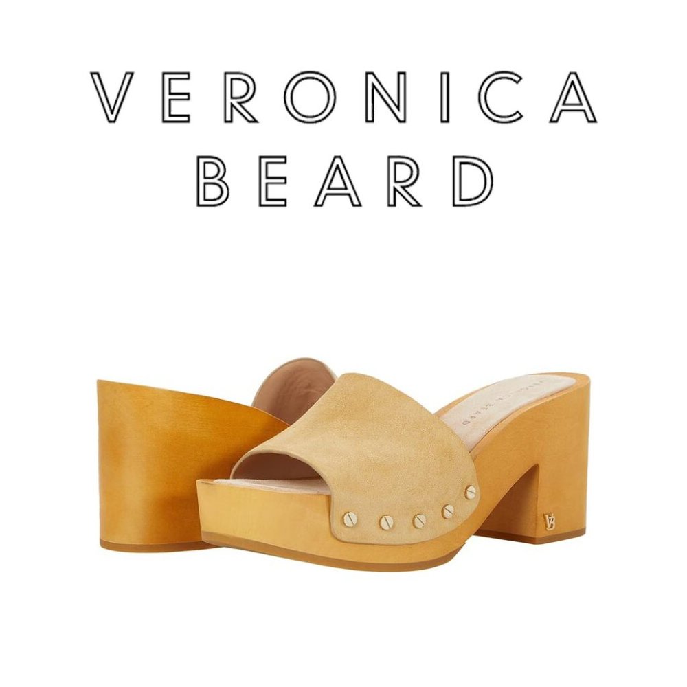 Veronica Beard Hannalee Clog 9 Brand New